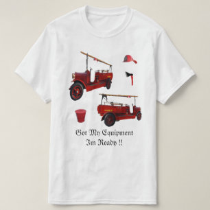 Feuerwehren bereit, zu gehen, T-Shirt