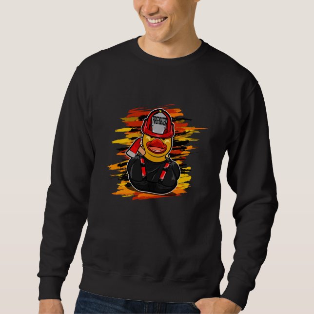 Feuerwehrente Sweatshirt (Vorderseite)