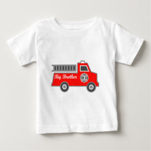 Feuerwehrfahrzeug Big Brother Baby T-shirt
