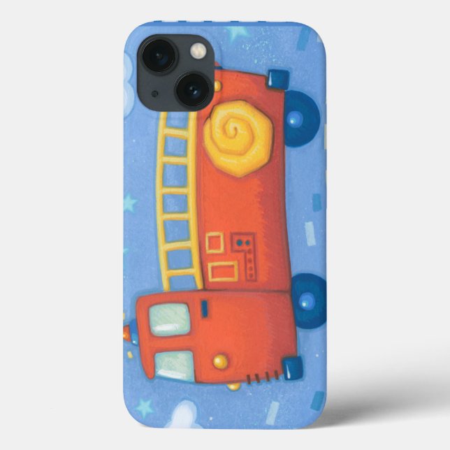 Feuerwehrfahrzeug Case-Mate iPhone Hülle (Rückseite)