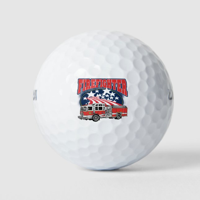 Feuerwehrfahrzeug Golfball (Vorderseite)
