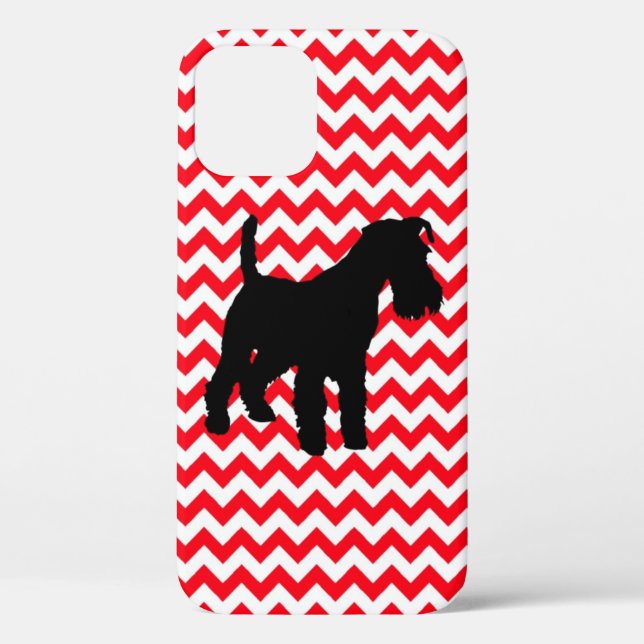 Feuerwehrfahrzeug Red Zig Zag mit Schnauzer Case M (Rückseite)