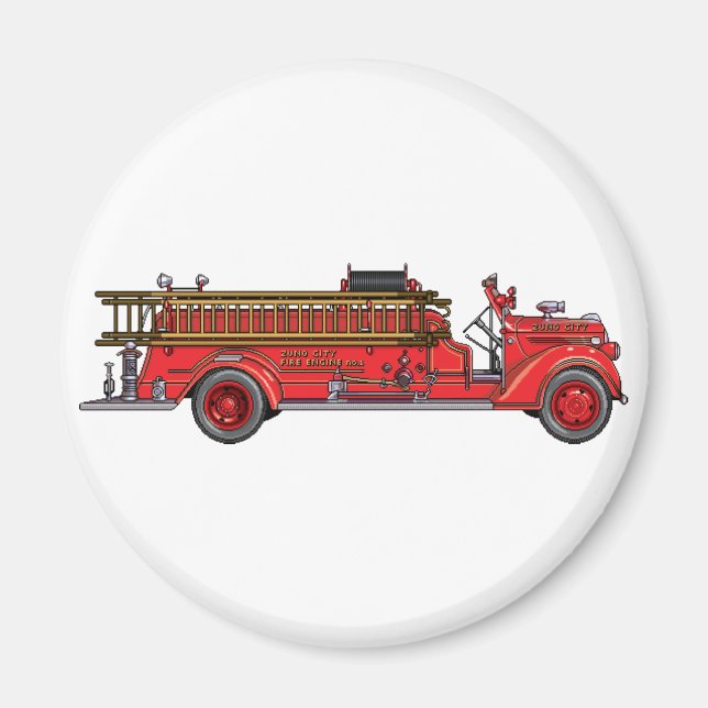 Feuerwehrfahrzeuge_01 Magnet (Vorne)
