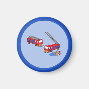 Feuerwehrfahrzeuge Magnet