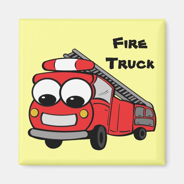 Feuerwehrfahrzeuge - Magnet (Vorne)