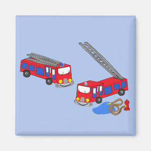 Feuerwehrfahrzeuge Magnet