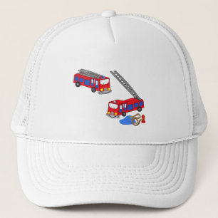 Feuerwehrfahrzeuge Truckerkappe