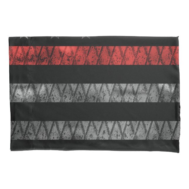 Feuerwehrfeuerflagge Kissenbezug (Vorderseite)