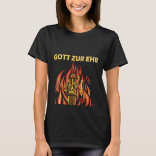 Feuerwehrfeuerlöschstation Volunteer Feuerwehr T-Shirt