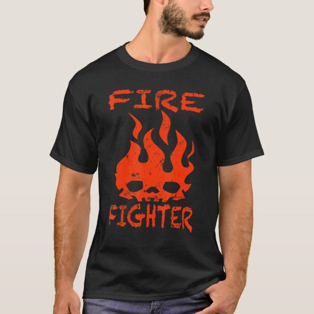 Feuerwehrfeuerwehr - Feuerbrand F T-Shirt (Vorderseite)