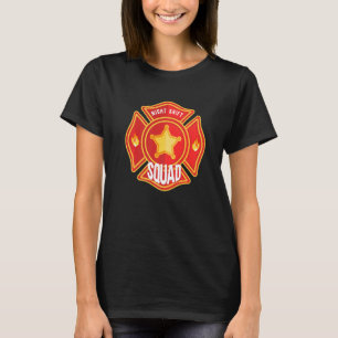Feuerwehrfeuerwehr Feuerwehrschiff T-Shirt