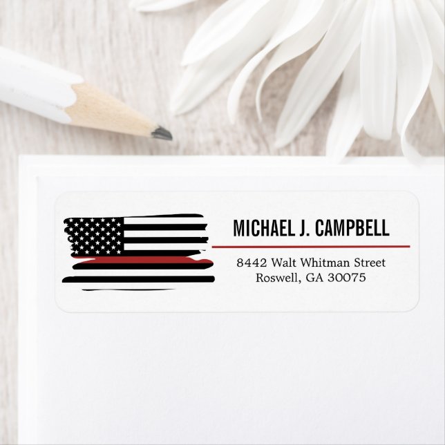 Feuerwehrfeuerwehrhelm der roten Linie - Amerikani (Insitu)