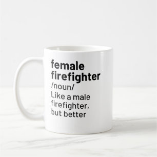 Feuerwehrfrau Definition Witziger Brandkampf T Kaffeetasse