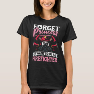 Feuerwehrfrau Feuerwehrmann Bekleidung Feuerwehr T-Shirt