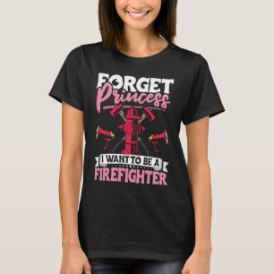 Feuerwehrfrau Feuerwehrmann Bekleidung Feuerwehr T-Shirt