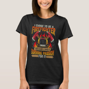 Feuerwehrfrau Frauen Feuerwehr Feuerwehr Feuerwehr T-Shirt