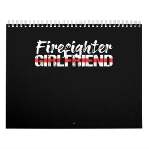 Feuerwehrfrau Thin Red Line Feuerwehrfrau Kalender
