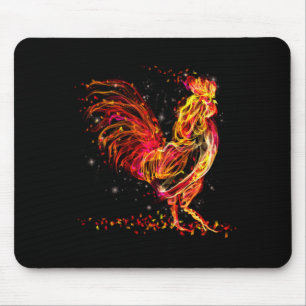 Feuerwehrhaken. cooles Design von blinkenden Tiere Mousepad