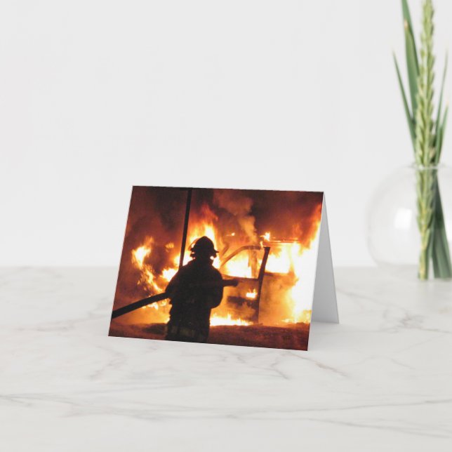 Feuerwehrhandline Karte (Vorderseite)