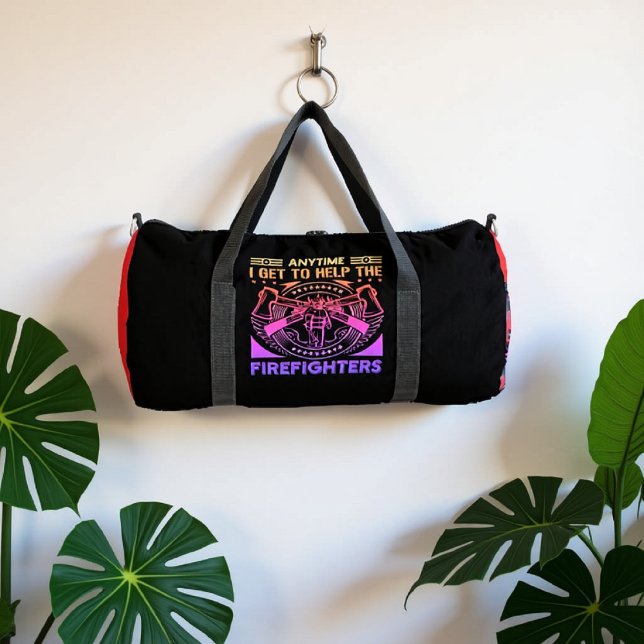 Feuerwehrhelfer jederzeit duffle bag (Von Creator hochgeladen)