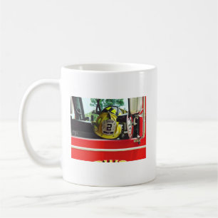Feuerwehrhelme im Innentruck Kaffeetasse