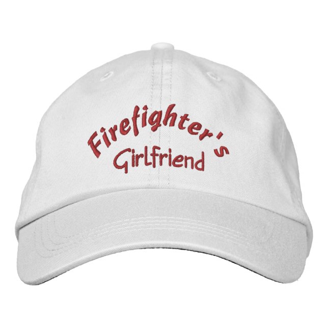 Feuerwehrhut, Girlfriend-bestickter Hut (Vorderseite)