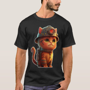 Feuerwehrkampfattentat Feuerwehr Katzen Feuerwehr T-Shirt