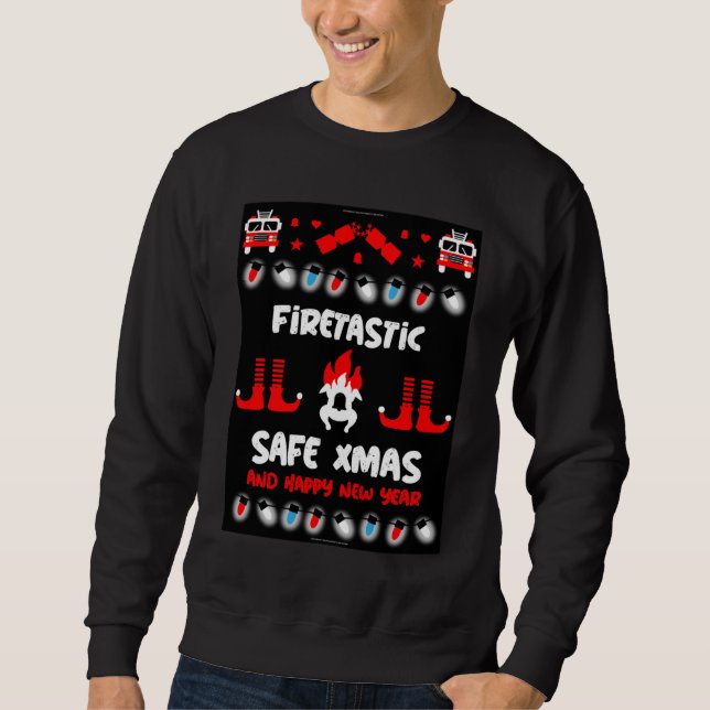 Feuerwehrkampfflugzeug Sweatshirt (Vorderseite)