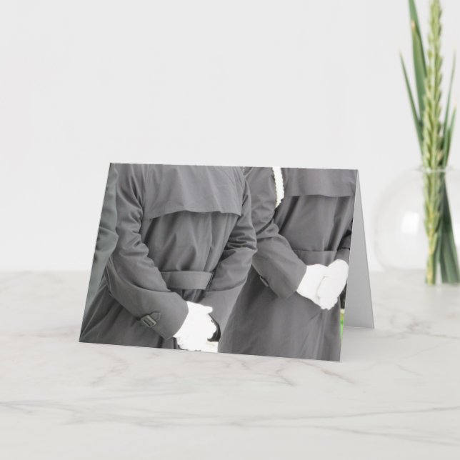 Feuerwehrkleid A, blau in 3 Karte (Vorderseite)