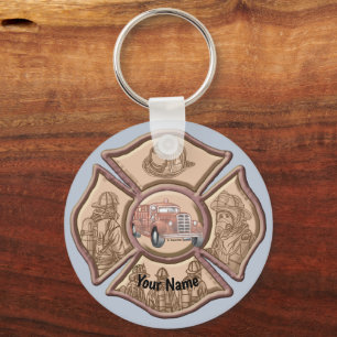 Feuerwehrkreuz Maltas Schlüsselanhänger