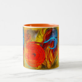 Feuerwehrlehre Zweifarbige Tasse