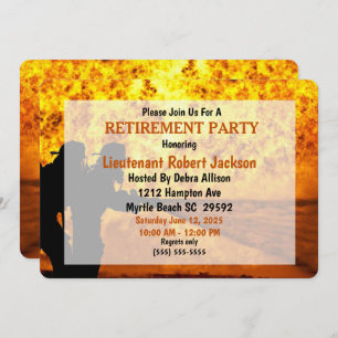 Feuerwehrleute/Feuerwehrleute Einladung