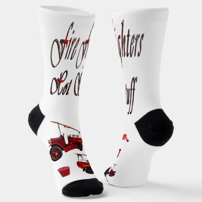 Feuerwehrleute, Hot Stuck, Crew Socken (Gewinkelt)