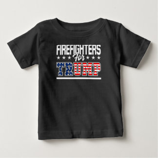 Feuerwehrleute Trump Amerika Präsident 2020 Erste Baby T-shirt