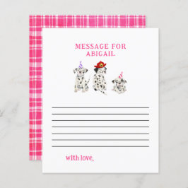 Feuerwehrmädchen Geburtstagszeitkapsel