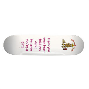 Feuerwehrmädchen Skateboard