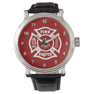 Feuerwehrmaltesischer Armbanduhr