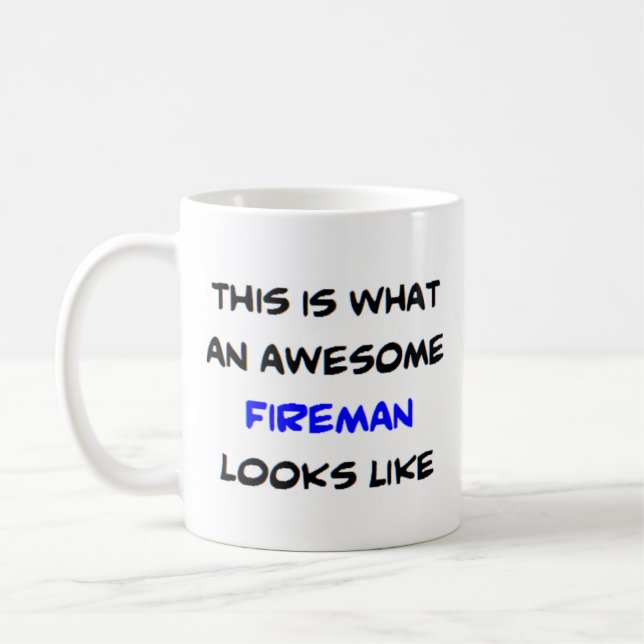 Feuerwehrmann2, phantastisch kaffeetasse (Links)