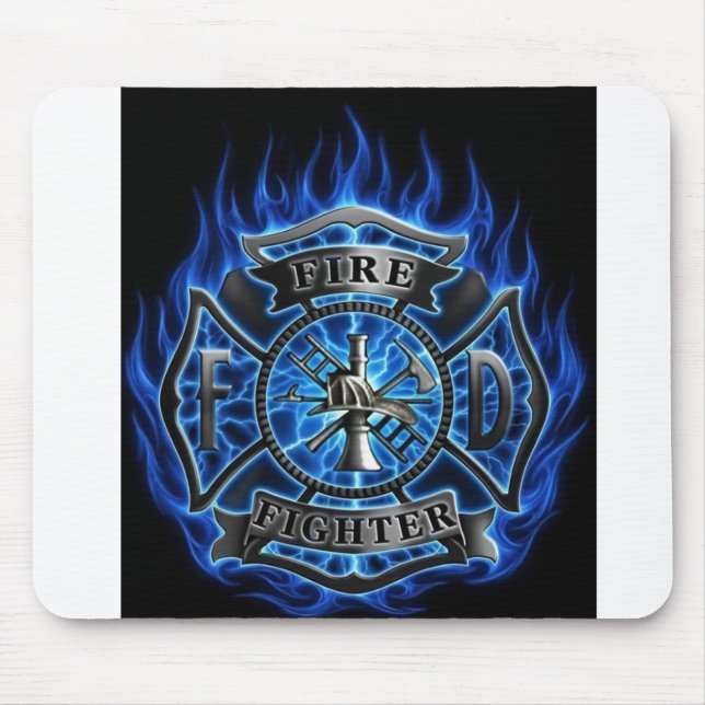 Feuerwehrmann 2 mousepad (Vorne)