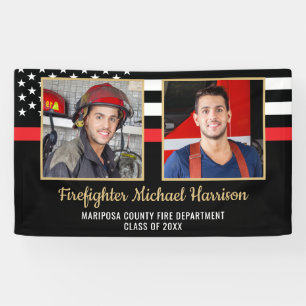 Feuerwehrmann 2 Picture Fire Academy Abschluss Banner