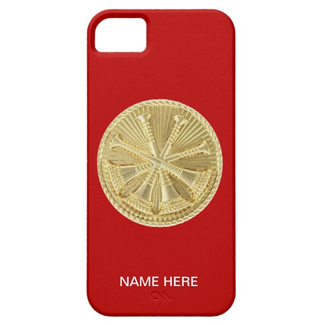 Feuerwehrmann 4 Goldmedaille Case-Mate iPhone Hülle (Rückseite)