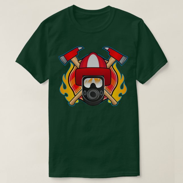 Feuerwehrmann 8 T-Shirt (Design vorne)