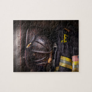 Feuerwehrmann - Abgetragen und gebraucht Puzzle