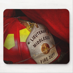 Feuerwehrmann - Alle Lieben rot Mousepad
