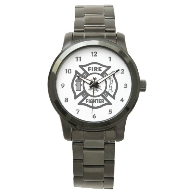 Feuerwehrmann Armbanduhr (Vorderseite)