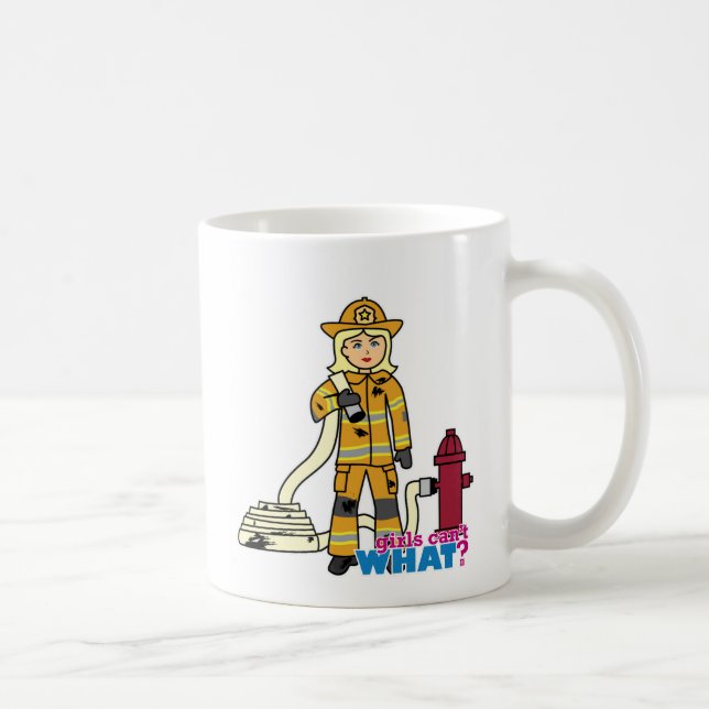 Feuerwehrmann - Blonde Tasse (Rechts)