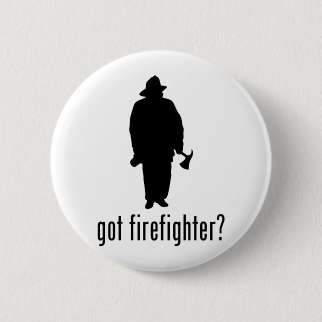 Feuerwehrmann Button (Vorderseite)