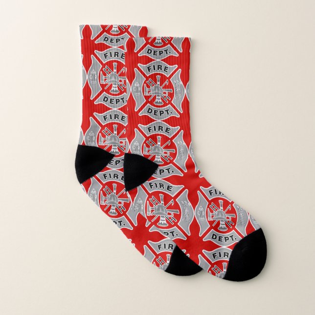 Feuerwehrmann | Coole Novelty Socks für Männer Socken (Paar)