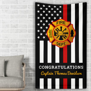 Feuerwehrmann Die rote Linie Malteser Kreuzrente Banner