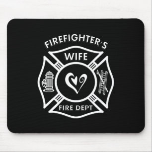 Feuerwehrmann-Ehefrau Mousepad
